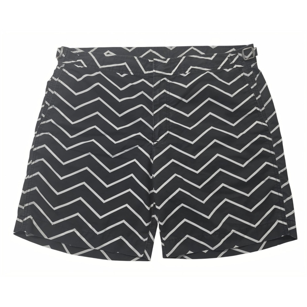 Polo Ralph Lauren Men's Mesh Lined Swim Trunks, Sz34, Rare  Chevron  Design